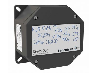 iSens DUO - Detector ATEX dual inal&aacute;mbrico para gases inflamables y t&oacute;xicos con tecnolog&iacute;a LoRa, LoRaWAN y LTE
